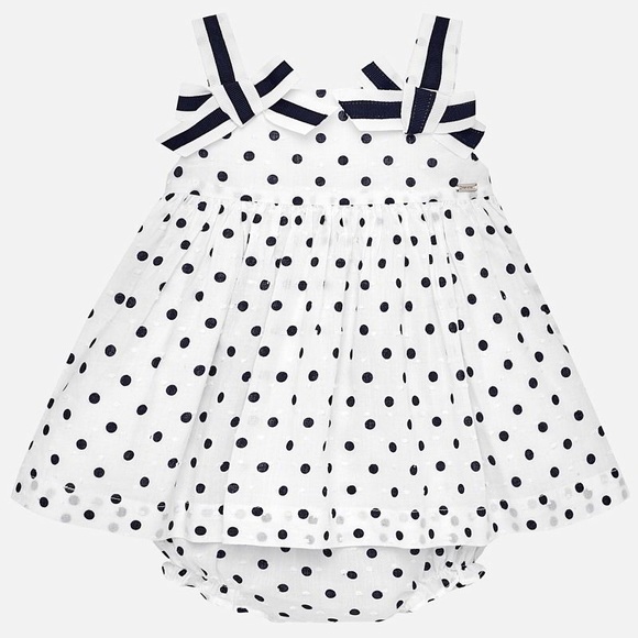 mayoral polka dot dress